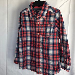 Oshkosh Boys plaid shirt